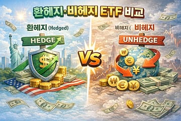 환헤지 ETF vs 비헤지 ETF,